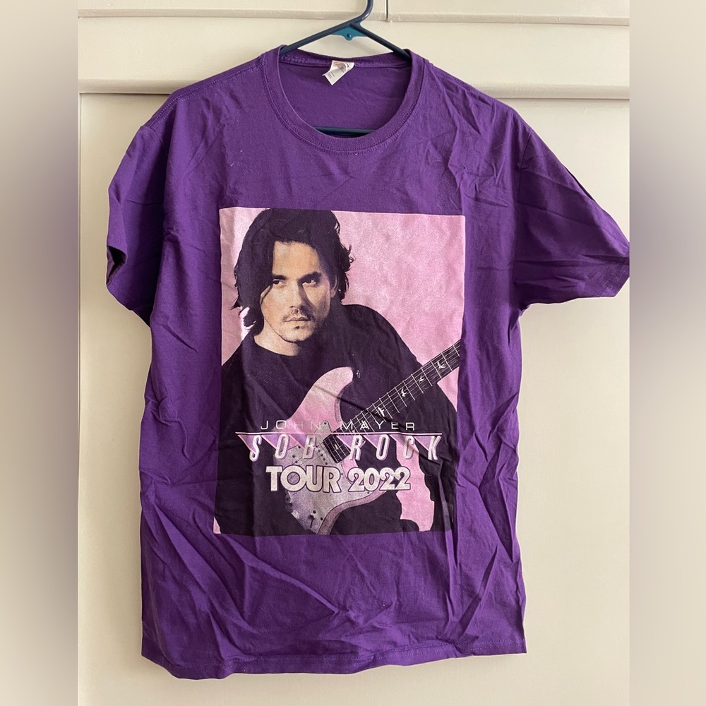 John Mayer Sob Rock Tour 2022 - Purple T-Shirt